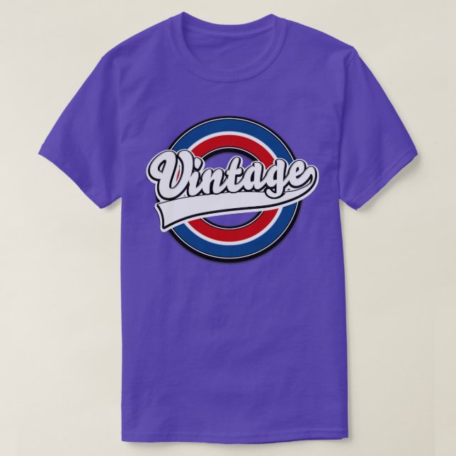 T-shirt logo vintage (Design devant)