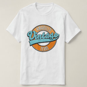 T-shirt Logo vintage Amarillo Texas