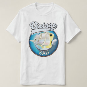 T-shirt Logo vintage Bali rétro