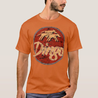 T-shirt Logo Vintage Dingo Dog