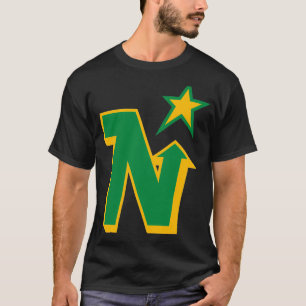 T-shirt Logo Vintage du Minnesota North Stars