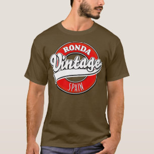 T-shirt Logo vintage Ronda Espagne