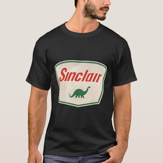 T-shirt Logo Vintage Sinclair Oil (Devant)