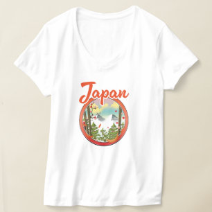 T-shirt logo voyage Japon