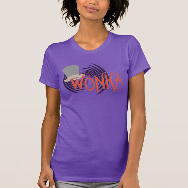 T-shirt Logo Wonka Spiral (Devant)