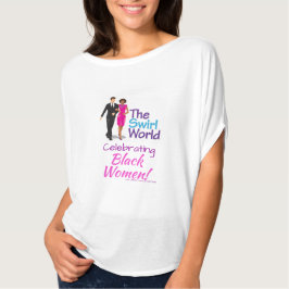 T-shirt Logo World Swirl