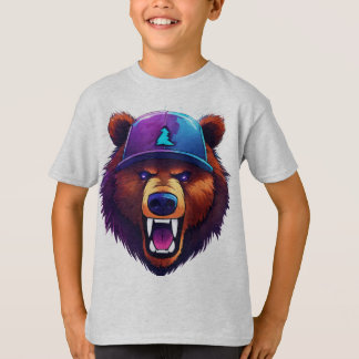 T-shirt Logo YouTube Zabooba Gaming – Ours en colère propu