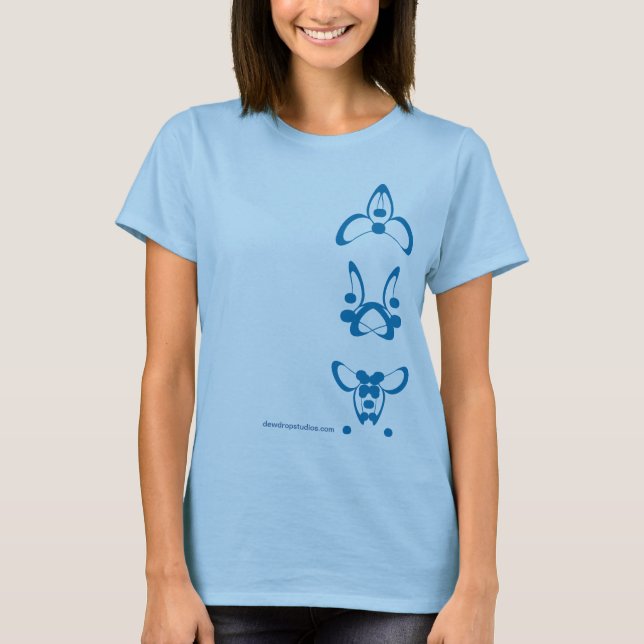 T-shirt logomorphs de dewdropstudios (Devant)