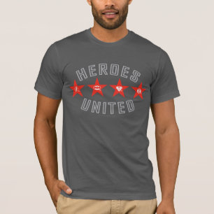 T-shirt Logos déliés des héros de la Ligue de la Justice