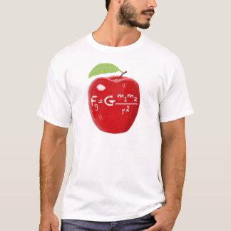 T-shirt Loi d'Isaac Newton de professeur de Sciences de la