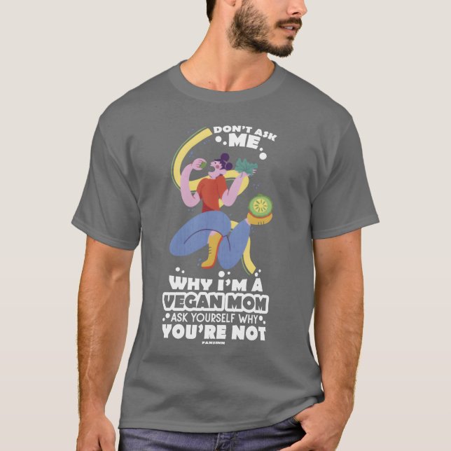 T-shirt Loi sur les animaux de la mère végétale protection (Devant)