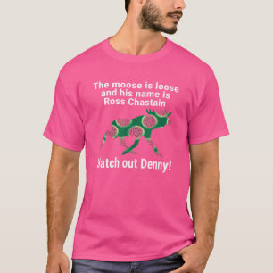 T-shirt L'Oie De Pétanque Est Perdue Ross Attention Denny