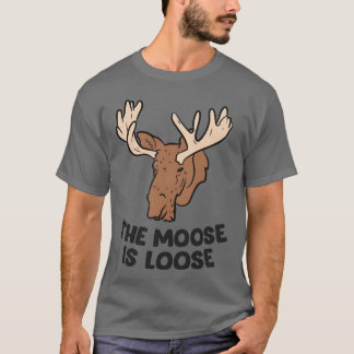T-shirt L'Oie Est Loose Mignonne Amateurs D'Oie Chasse À L