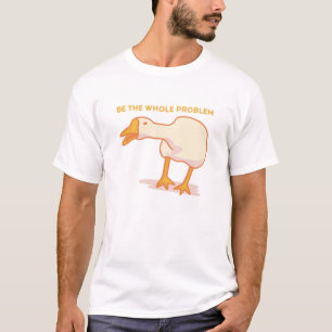 T-shirt L'Oie Silencieuse Est Le Problème Entier