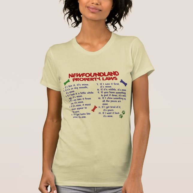 T-shirt Lois 2 de propriété de TERRE-NEUVE (Devant)