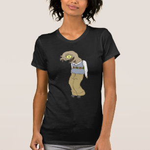 T-shirt L'oiseau nerd est le mot