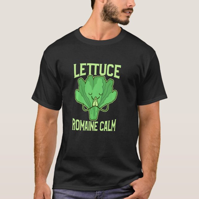 T-shirt Loisirs Romaine Méditation Calme Yoga Zen (Devant)