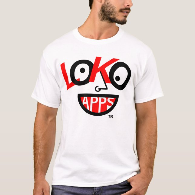 T-shirt Loko Apps rétro (Devant)
