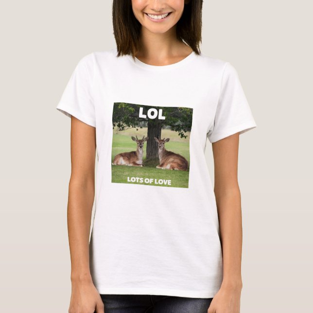 T-shirt LOL Collection, prend la vie quotidienne (Devant)