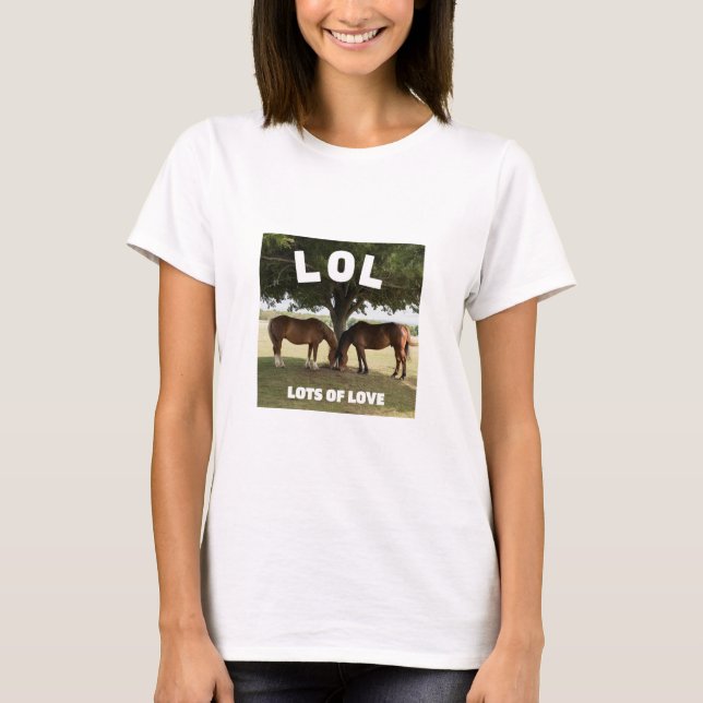 T-shirt LOL Collection, prend la vie quotidienne (Devant)