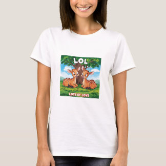 T-shirt LOL Collection, prend la vie quotidienne