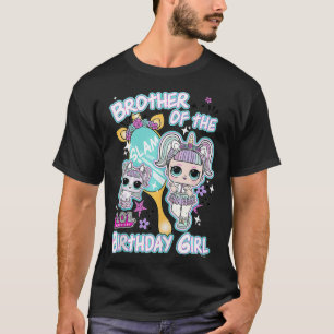 T-shirt LOL Frère Surprise De La Fille Anniversaire