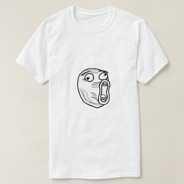 T-shirt Lol Guy Meme (Design devant)