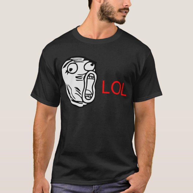 T-shirt LOL - meme (Devant)