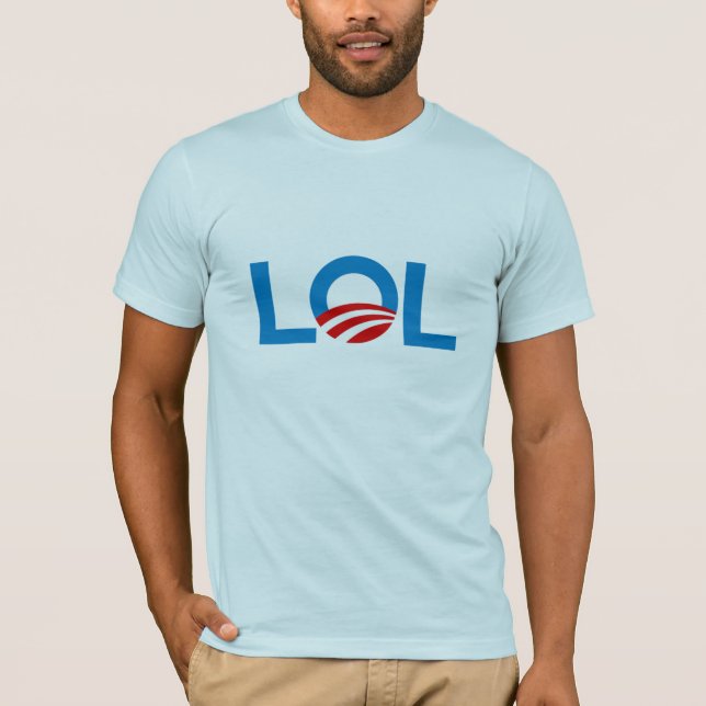 T-SHIRT LOL OBAMA (Devant)