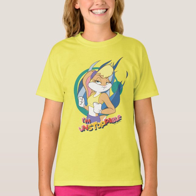 T-shirt Lola Bunny "Je ne peux pas arrêter" (Devant)