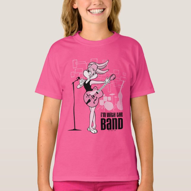 T-shirt Lola Bunny Je suis avec le groupe (Devant)