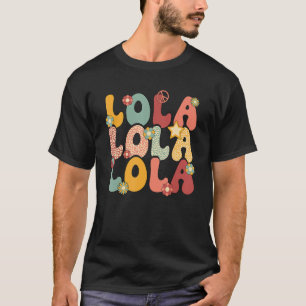 T-shirt Lola Grand-mère Super Lola Grand-mère