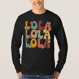 T-shirt Lola Grand-mère Super Lola Grand-mère