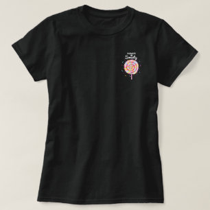 T-shirt Lollipop Bonbons Caramel gouttes toujours être suc
