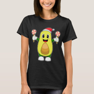 T-shirt Lollipop de Noël Avocado