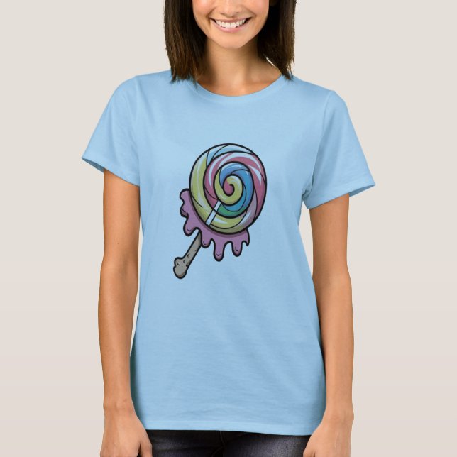 T-shirt lollipop sticker (Devant)