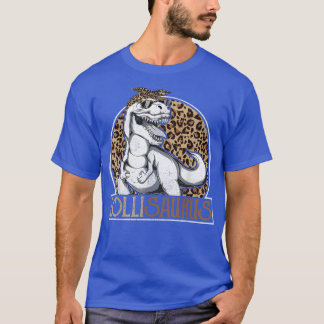 T-shirt Lollisaurus dinosaure sucette léopard Fête des mèr