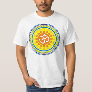 T-shirt L'OM avec le style indien traditionnel Mandana