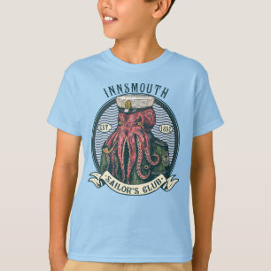 T-shirt L'Ombre sur la voile de Lovecraft Innsmouth