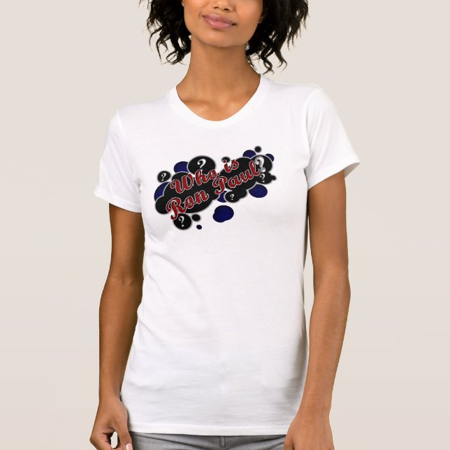 T-SHIRT L'OMS EST RON PAUL (Devant)