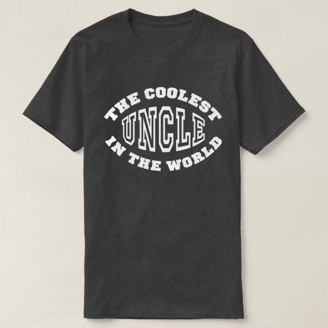 T-shirt L'oncle le plus frais (Design devant)
