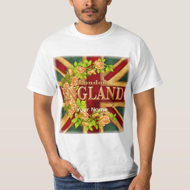 T-shirt London England (Devant)