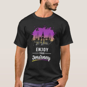 T-shirt London England City Cityscape Skyline Drôle cadeau