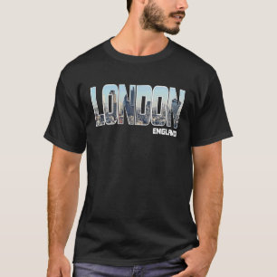 T-shirt London England City Skyline Souvenir
