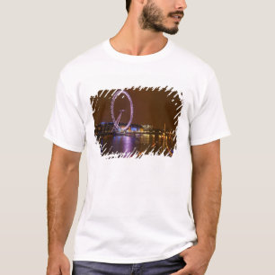 T-shirt London Eye, Tamise et lumières de