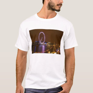 T-shirt London Eye, Tamise et lumières de