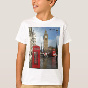 T-shirt London Phone box & Big Ben (St.K)