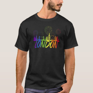 T-shirt London Pride Skyline Pride Parade Londres