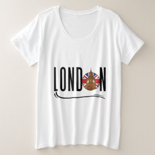 T-shirt London Women Plus Size