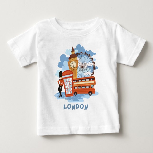 T-shirt londonien (Devant)